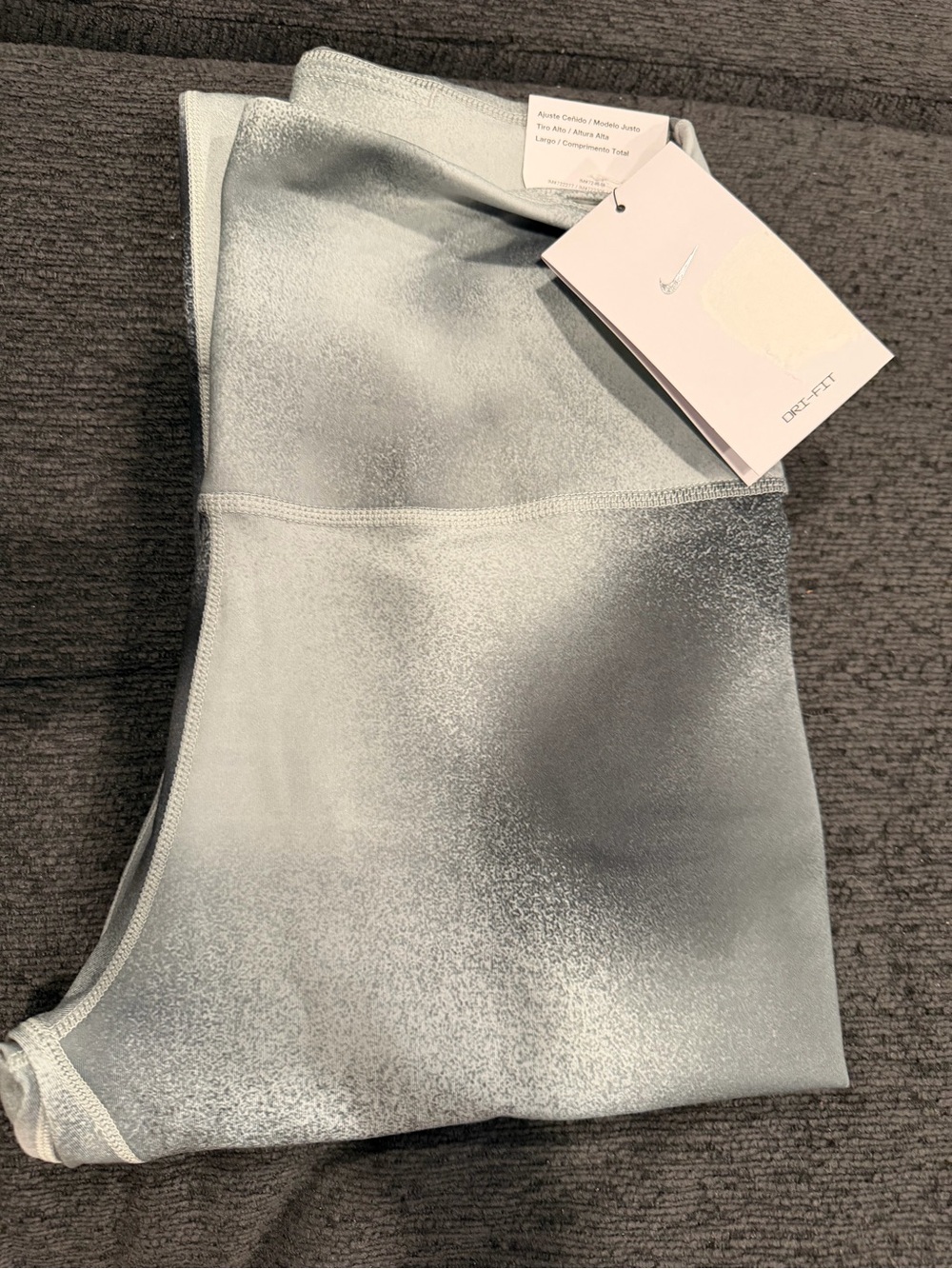 Nike Women’s Light Gray Dri-FIT Leggings